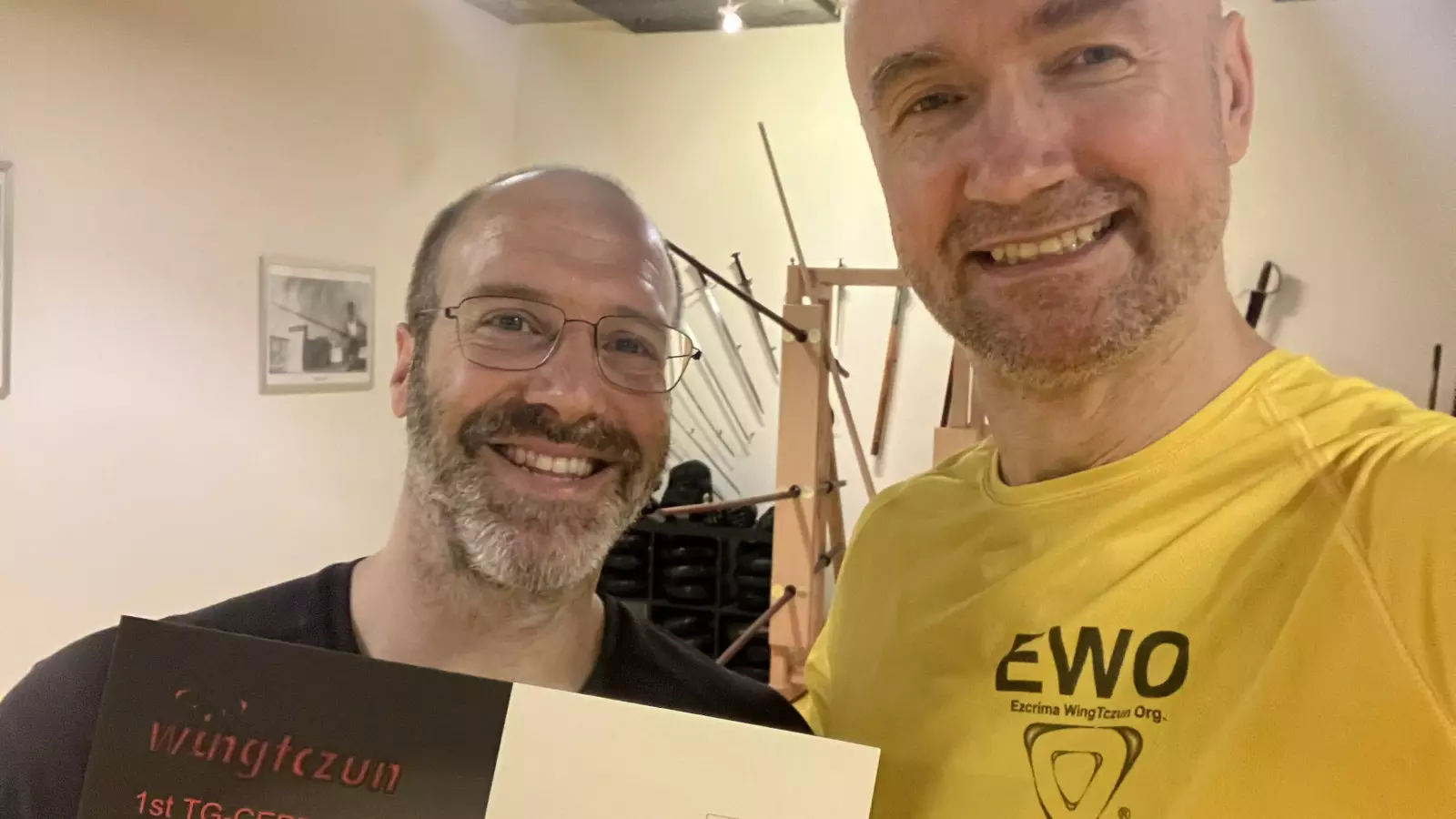 Black Shirt: WingTczun Elite Leadership 1st TG - Jelle Kaufmann